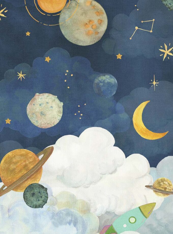 DECO MURAL LD DUDLEY - LD6101 BLUE